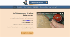 Desktop Screenshot of elektrotacker-test.com
